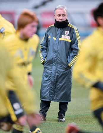 　ヨルダン戦に警戒を強めるザッケローニ監督