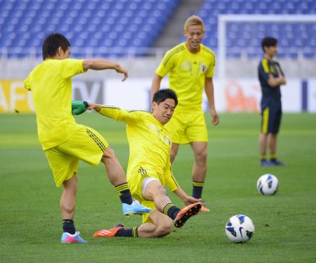 香川は決意のスパイク ここで決める サッカー デイリースポーツ Online