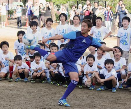 清武 郡山でサッカー教室 サッカー デイリースポーツ Online