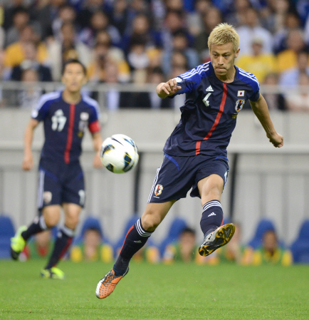 　ＡＣミランへの移籍交渉が続く日本代表ＭＦ本田