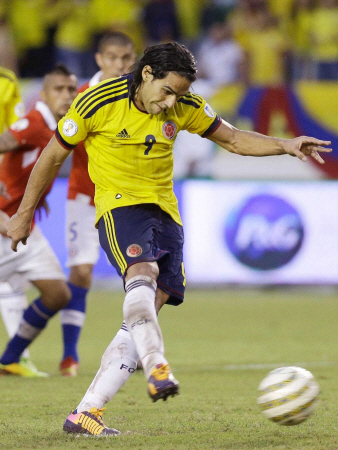 　コロンビアのエース・ファルカオ