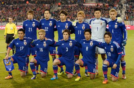 　Ｃ組に入った日本代表