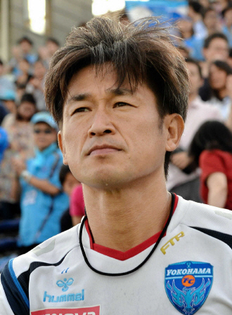 　横浜ＦＣと今季の契約を更新した三浦知良