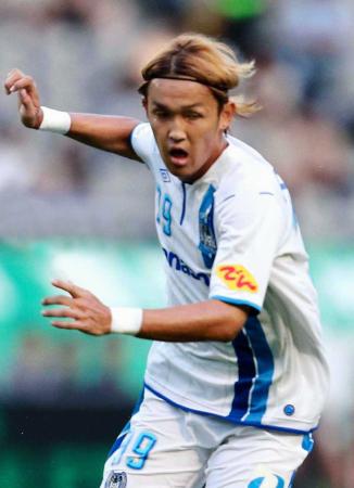 　先制ゴールを決めたＧ大阪・宇佐美