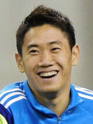 サッカー日本代表のＭＦ・香川真司