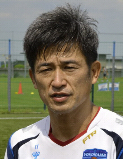 副主将に就任した三浦知良