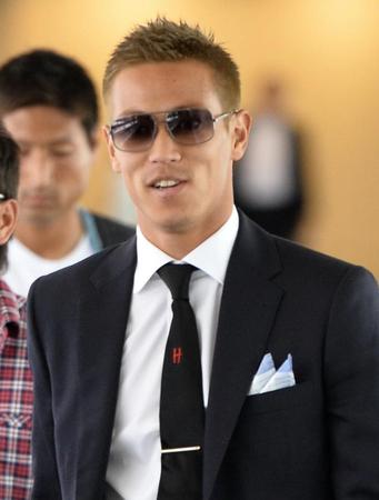 　１９日のミラノダービーに出場する可能性が出てきた本田圭佑