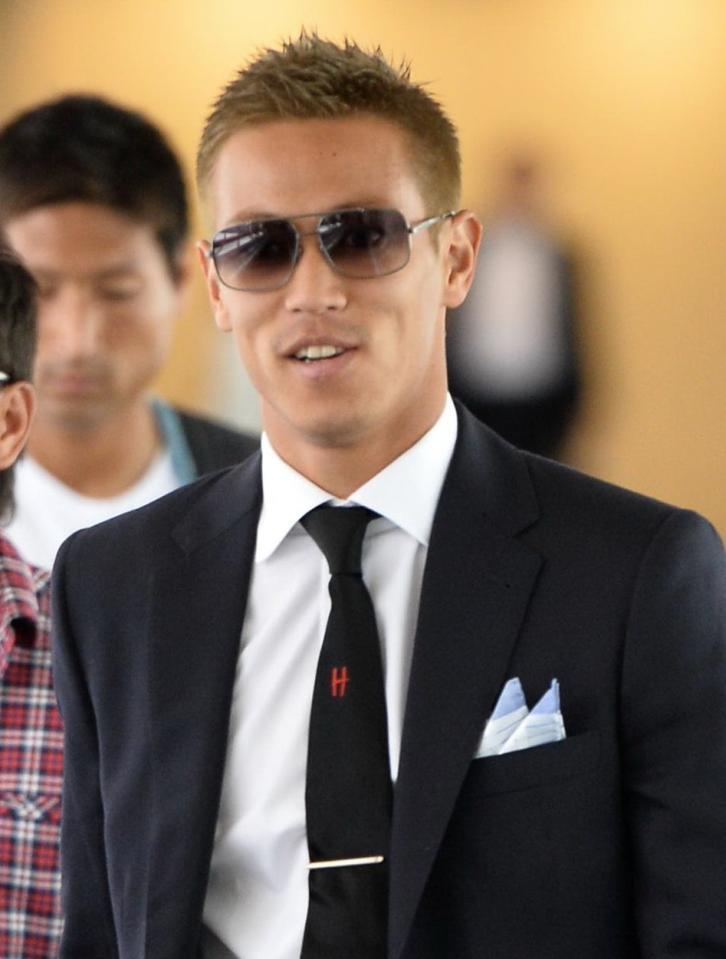 　１９日のミラノダービーに出場する可能性が出てきた本田圭佑