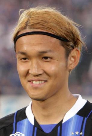 ２ゴールを決めた宇佐美