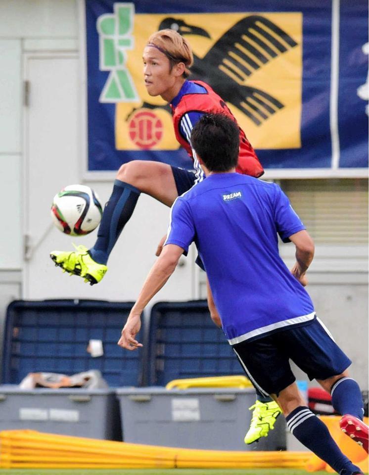 　軽快な動きを見せる宇佐美