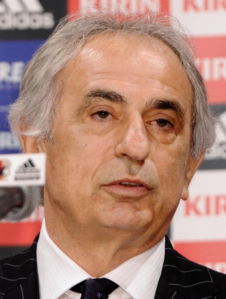 休養のために一時帰国するハリルホジッチ監督