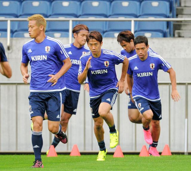 香川代表合流 ハリル体制初ゴールへ気合 サッカー デイリースポーツ Online