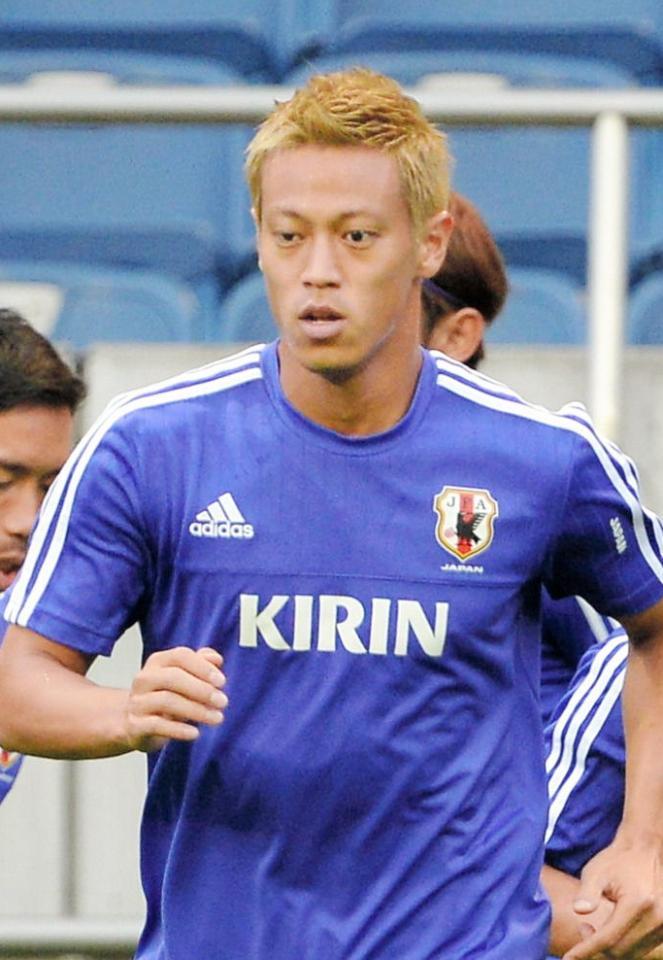 　日本代表戦のためチームを離れていた本田