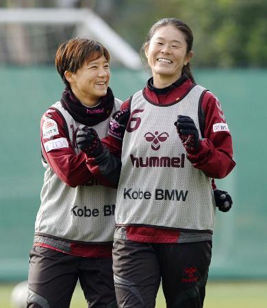 引退表明のサッカー澤が前日練習