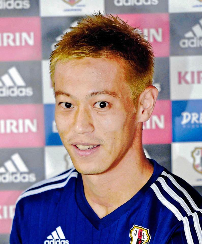 　Ｕ－２３日本代表にビデオメッセージを送った日本代表ＦＷ本田