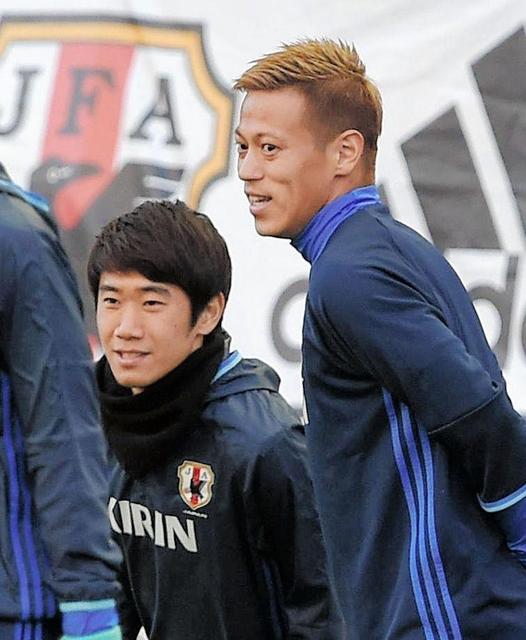 サッカー日本代表に本田、香川ら合流