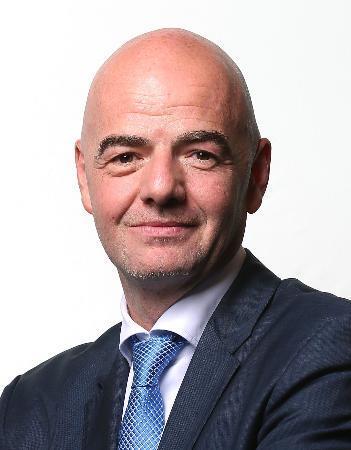 　ＦＩＦＡのインファンティノ会長（ゲッティ＝共同）