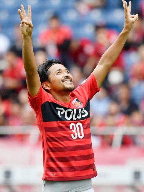 浦和３年ぶり決勝進出 興梠プロ初のハットトリック