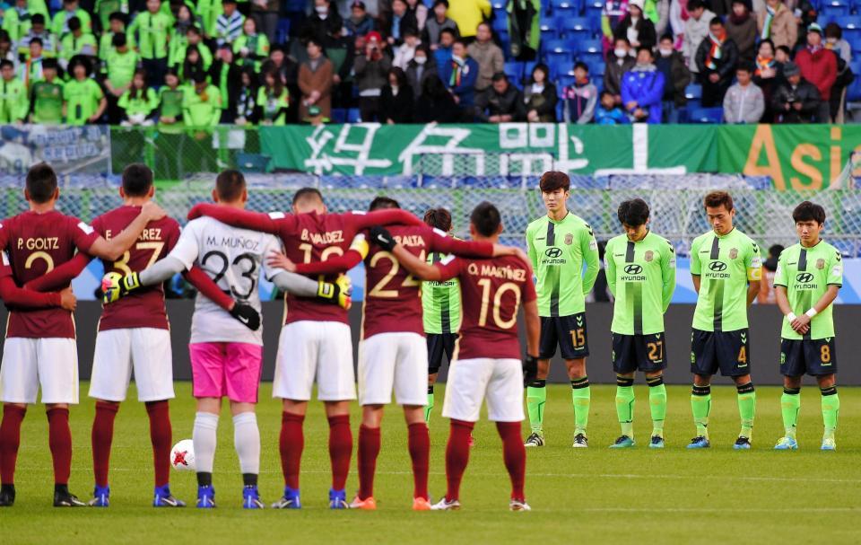 アジア王者 全北が前半１ ０でリード クラブｗ杯準々決勝 サッカー デイリースポーツ Online