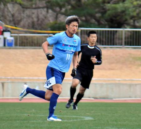 　先発出場した横浜ＦＣの三浦