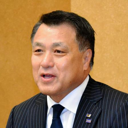 　日本協会の田嶋幸三会長