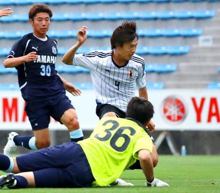 Ｕ-２０日本代表、磐田に１-０ Ｗ杯サッカー練習試合