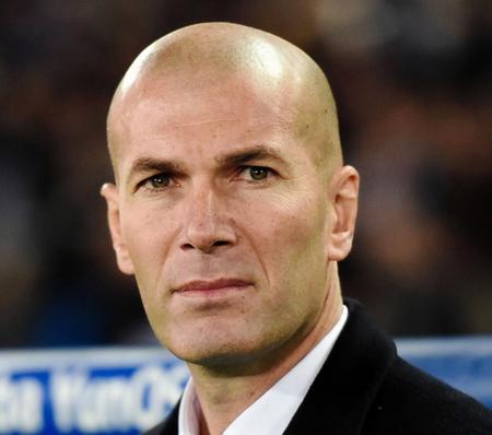 　レアル・マドリードのジダン監督