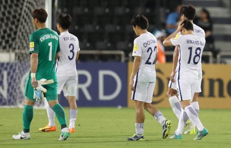 Ｗ杯サッカー、２位韓国敗れる 予選Ａ組、カタールに２-３