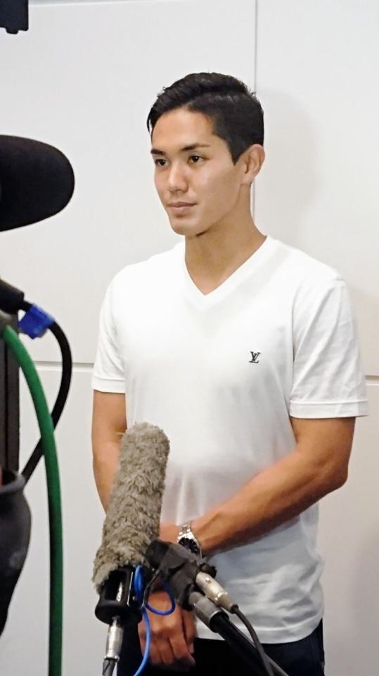 渡航を前に新シーズンへの抱負を語ったマインツＦＷ武藤嘉紀