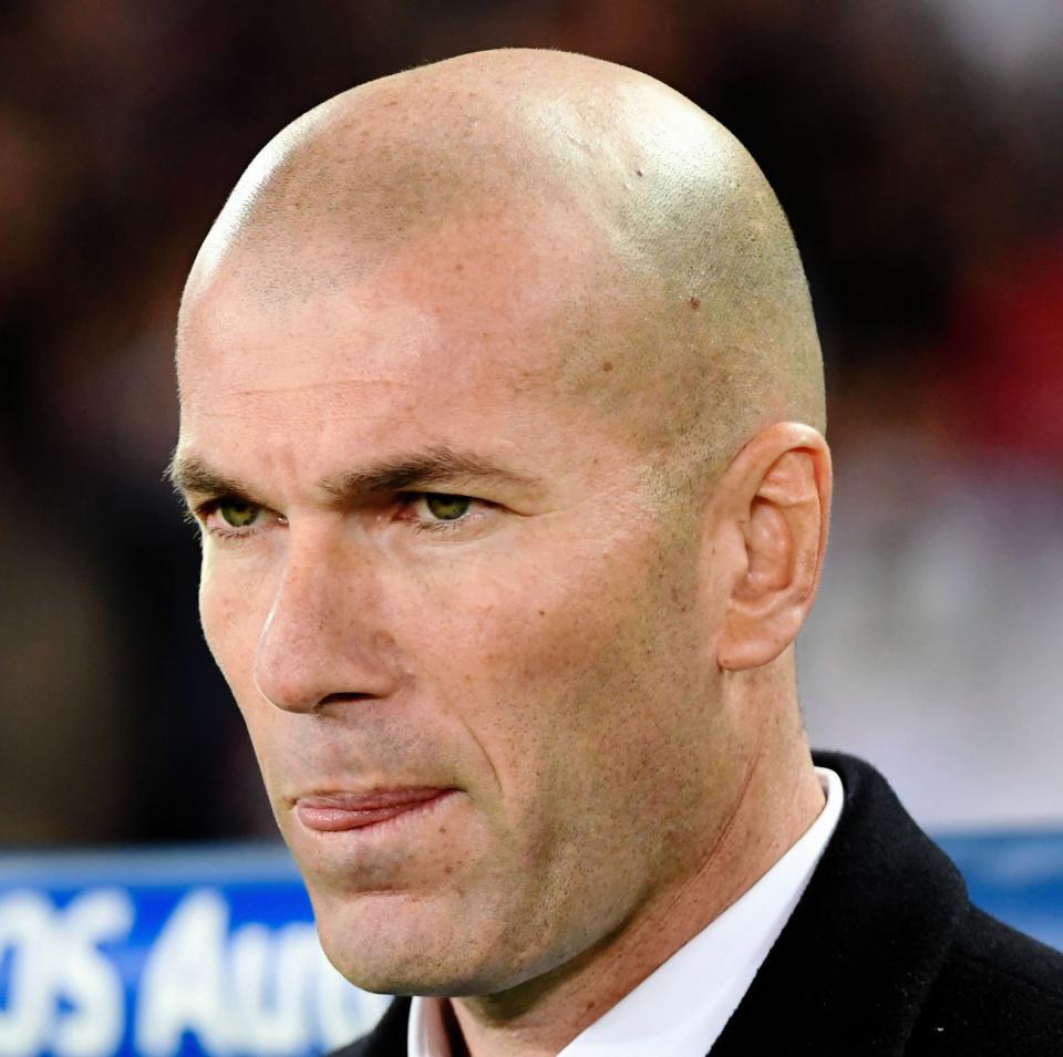 　Ｒマドリードのジネディーヌ・ジダン監督