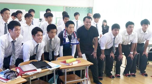 田嶋サッカー協会会長　福島の学生のプレゼンに「会うたびに成長感じる」