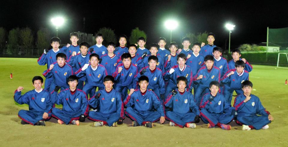 　２年ぶりの全国選手権でベスト８入りを狙う松山工イレブン