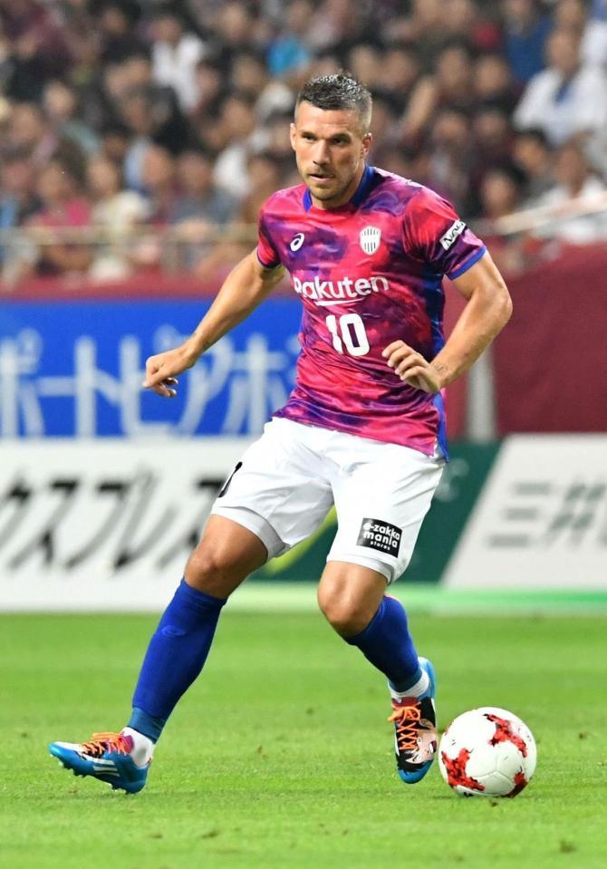 天皇杯欠場の神戸ポドルスキ ツイッターで日本語メッセージ サッカー デイリースポーツ Online