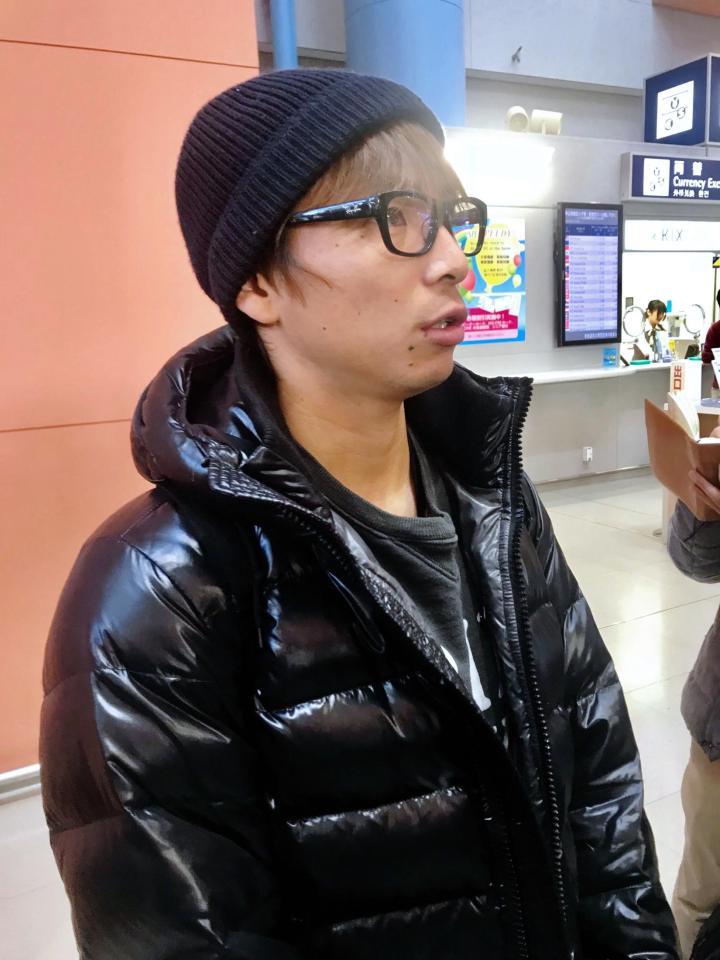 　年内最終戦を終え帰国した乾貴士