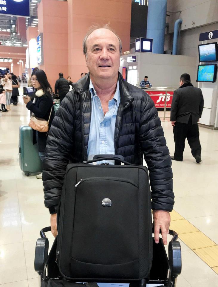 　来日したＧ大阪のクルピ監督