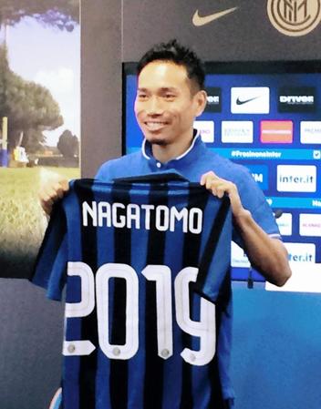 　７シーズンをインテルで過ごした長友