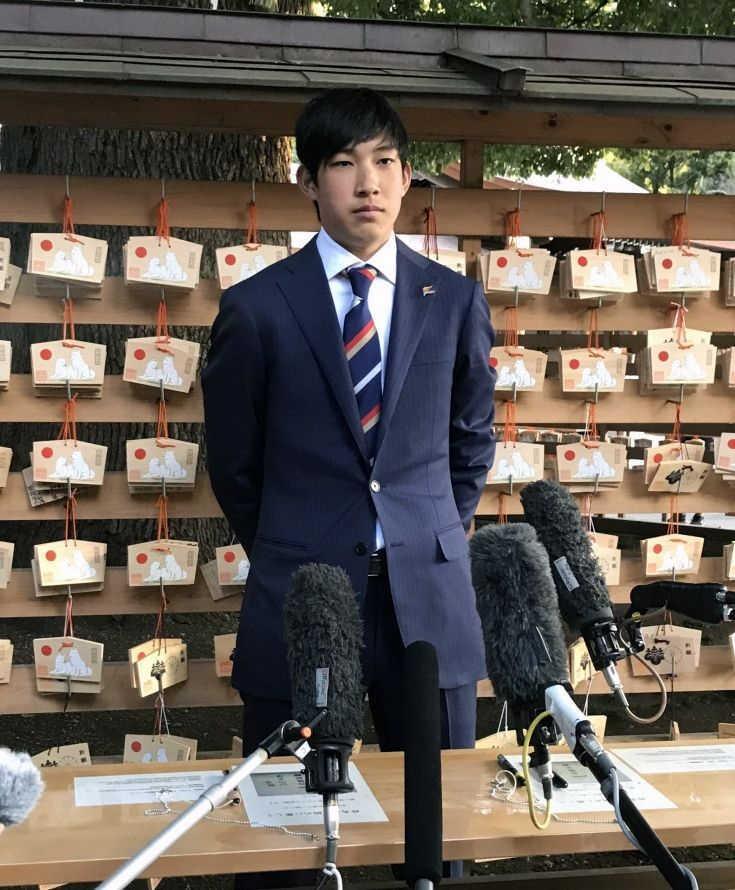 　必勝祈願に参加したＦＣ東京の原