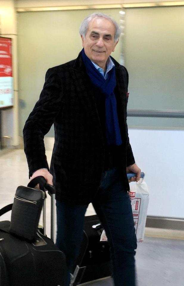 再来日を果たしたサッカー日本代表のハリルホジッチ監督