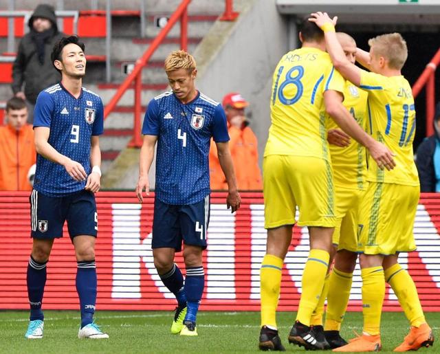 日本代表 ウクライナ戦は前半終えて１ １の同点 槙野のゴールで追いつく サッカー デイリースポーツ Online