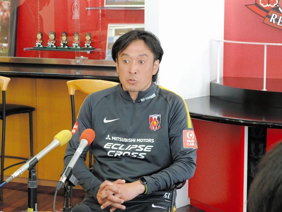 暫定的に浦和の指揮をとる大槻毅育成ダイレクター