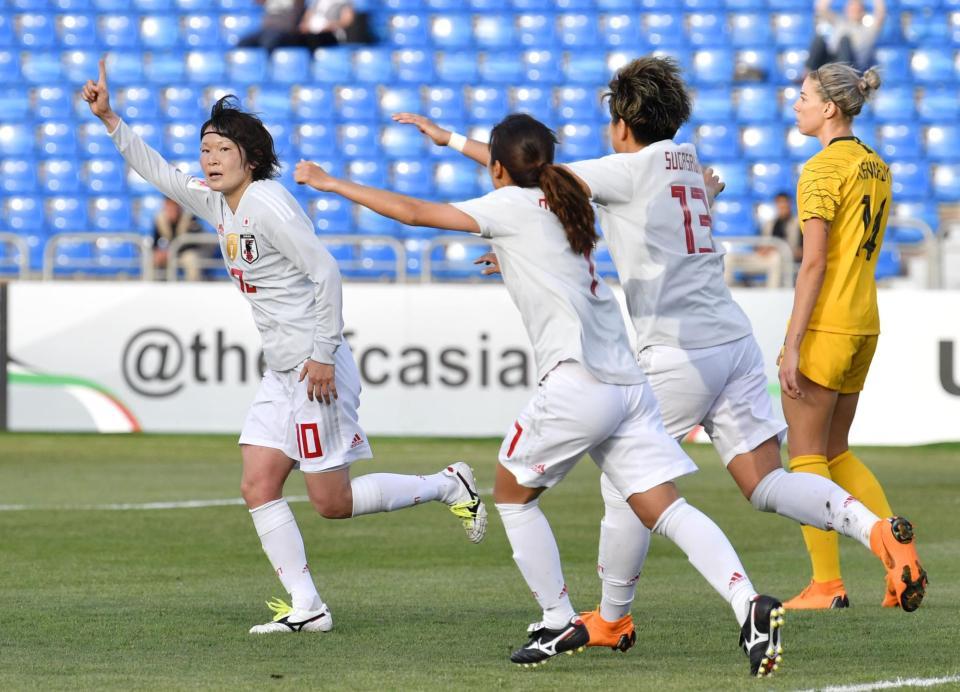 なでしこ ８大会連続ｗ杯出場に先制ゴール 勝つか引き分けで サッカー デイリースポーツ Online