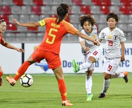 なでしこジャパンが決勝進出 サッカー女子アジア杯、中国下す