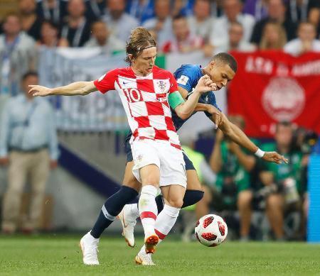フランス２度目の世界一 クロアチアに４-２