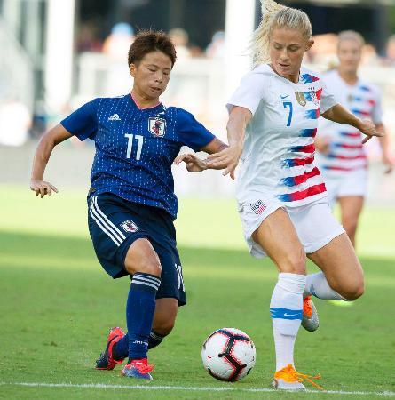 なでしこジャパン、米国に敗れる 女子サッカー４カ国対抗