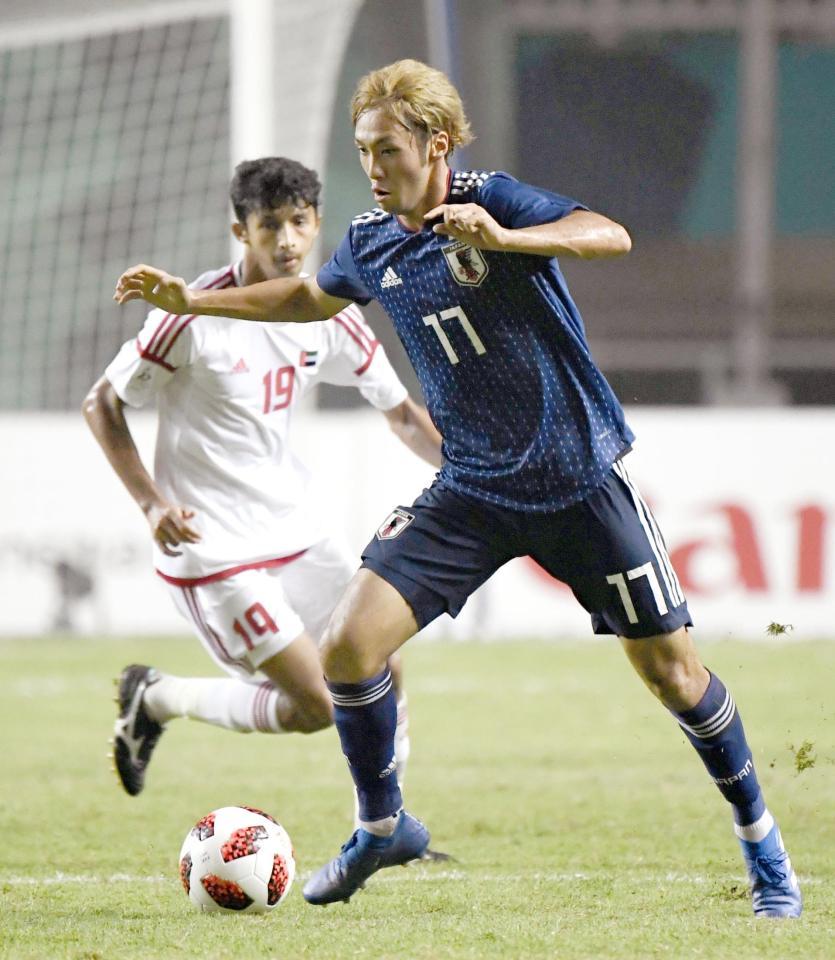 サッカー日本 ｕａｅとの準決勝前半は０ ０ 勝てば韓国と決勝戦 サッカー デイリースポーツ Online