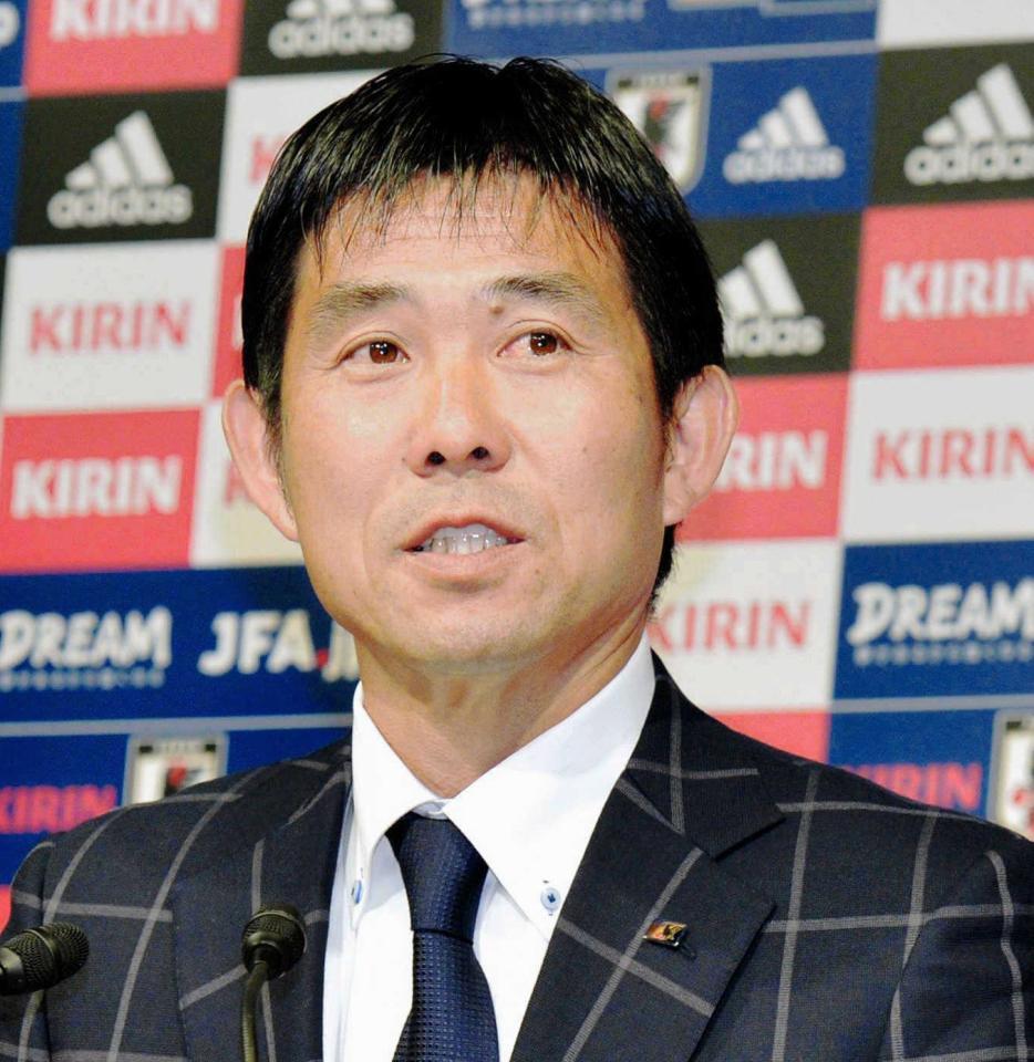 　日本代表の森保一監督