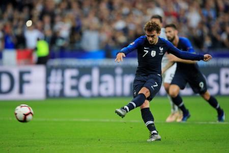 欧州サッカー、仏が首位堅持 ネーションズリーグ