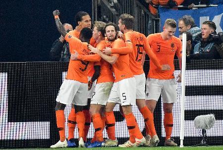 サッカー、オランダが４強入り 欧州ネーションズリーグ