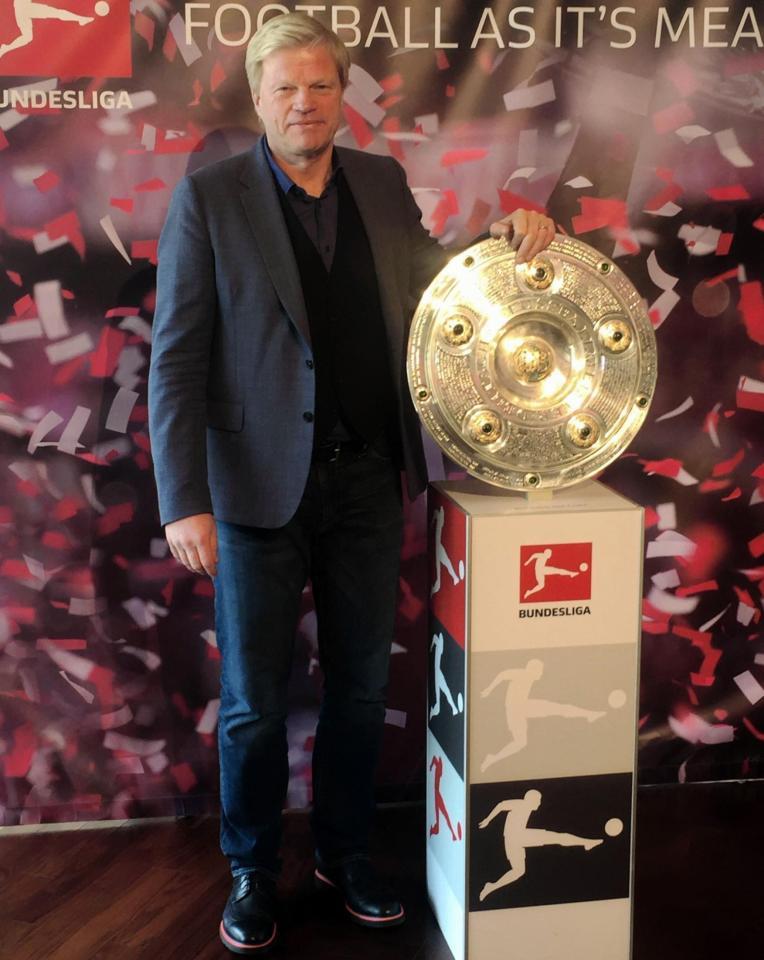 ブンデスリーガなどのＰＲのため、来日中の元ドイツ代表ＧＫオリバー・カーン氏＝都内