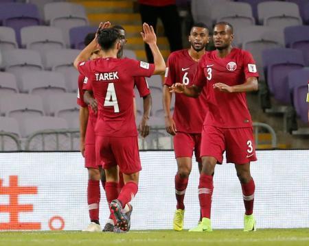 サッカー、カタールが白星発進 アジア杯、レバノンに２-０